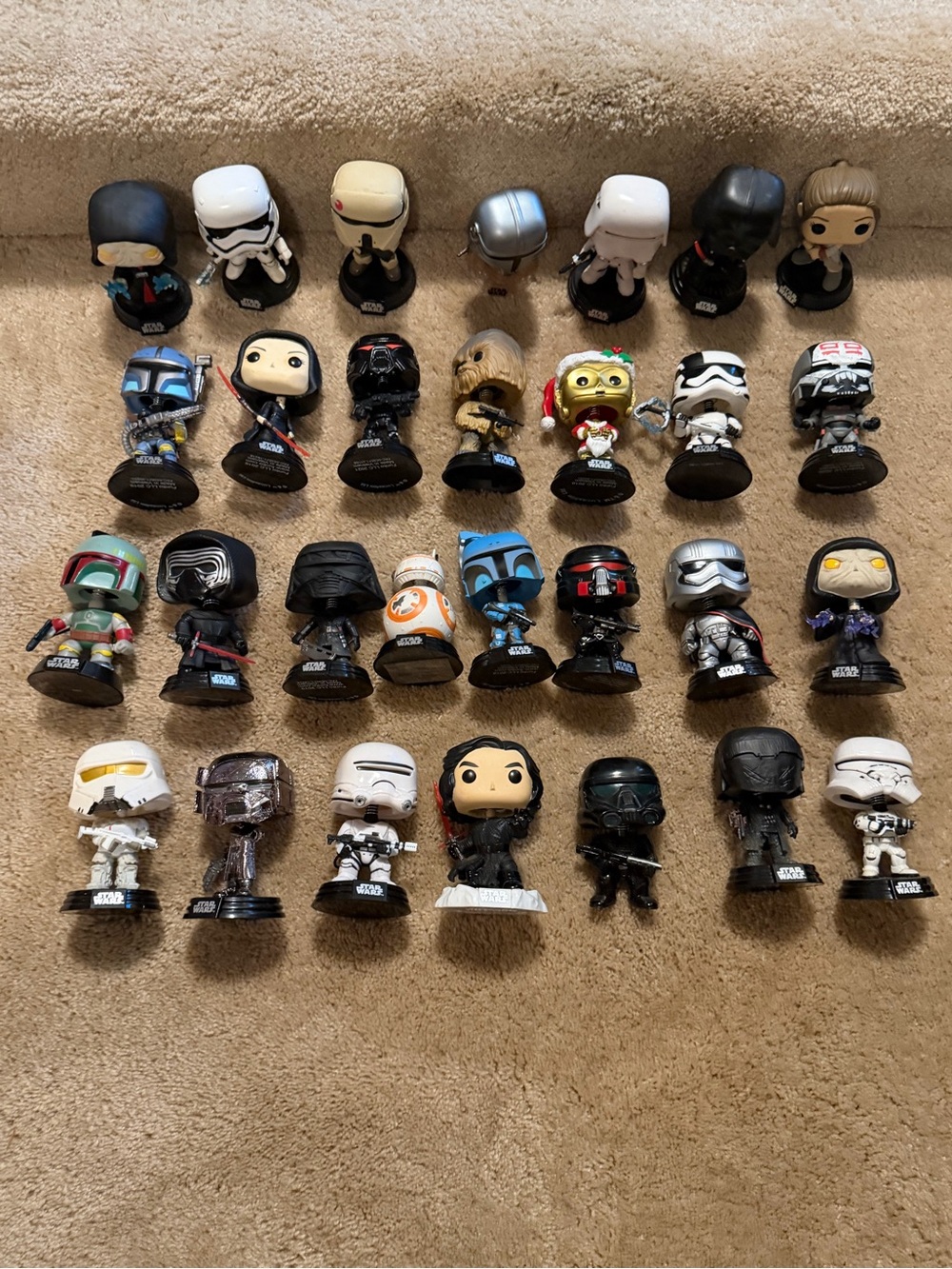 Star Wars Toy Collectible Figures - Assorted Characters
